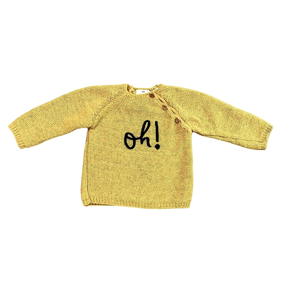 Zara Baby Mustard Yellow Sweater